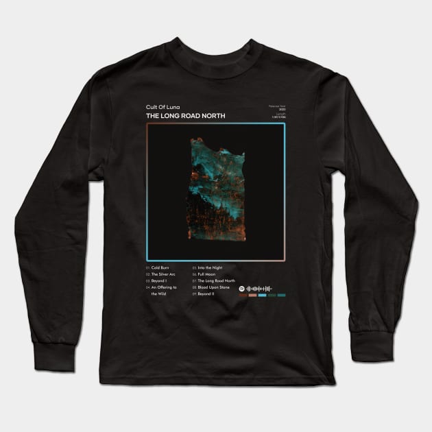 Cult Of Luna - The Long Road North Tracklist Album Long Sleeve T-Shirt by 80sRetro